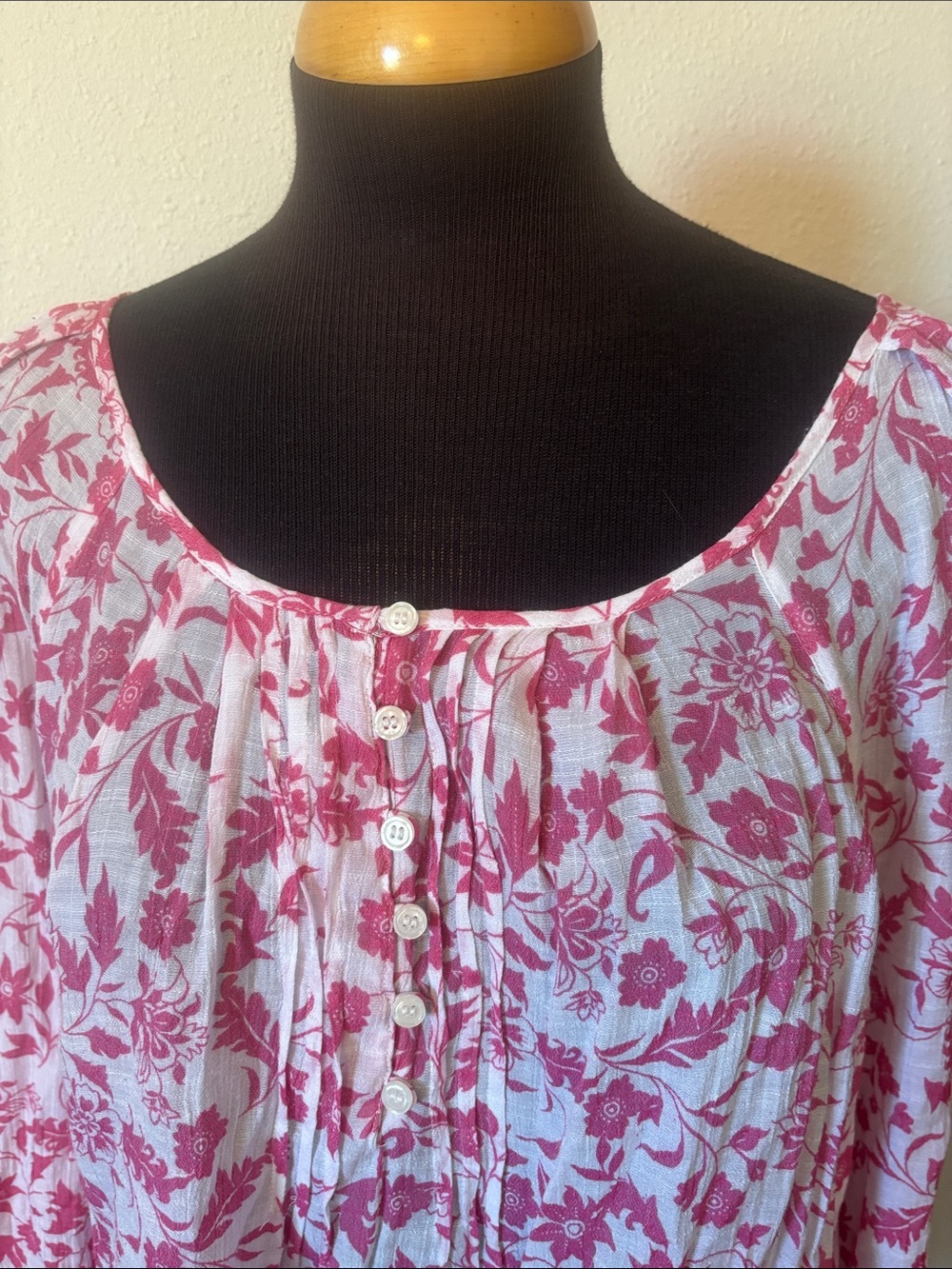 CJ Banks Lightweight Pullover Floral Top size 2X - Picture 2 of 8